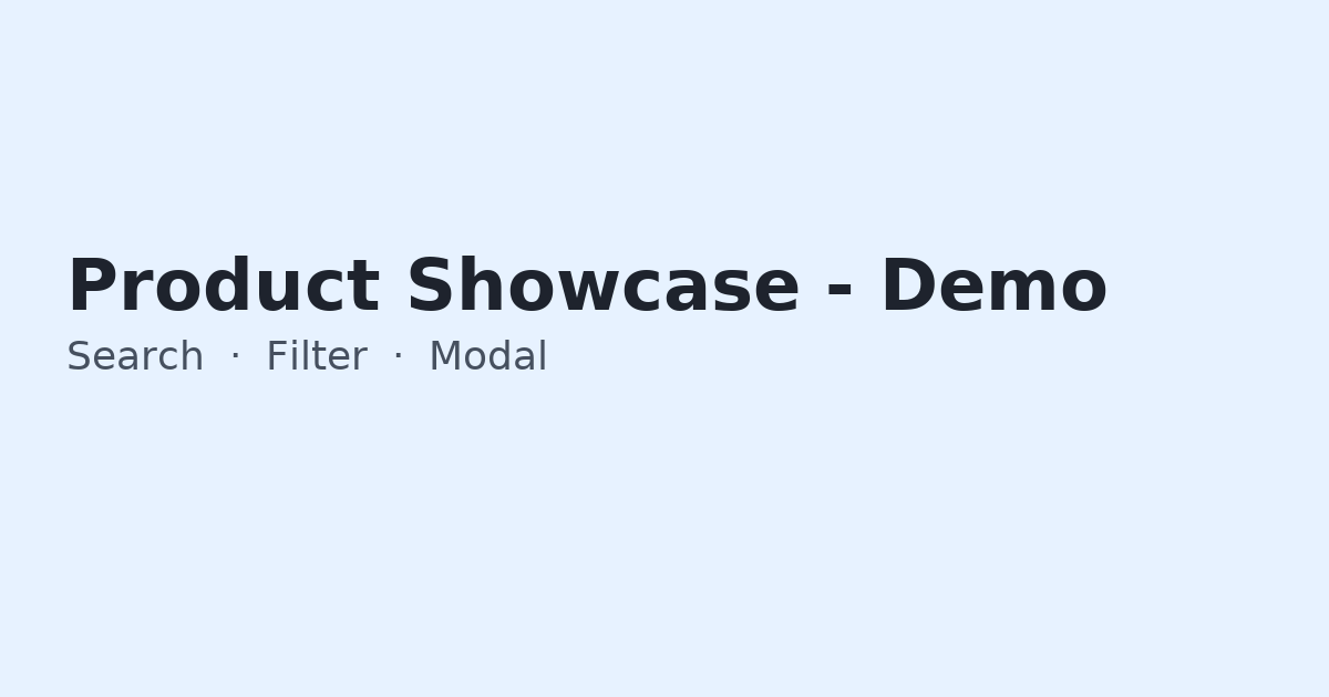 Product Showcase thumbnail